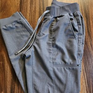 Fabletics Women's Gray Jogger Pants with Drawstring Waist